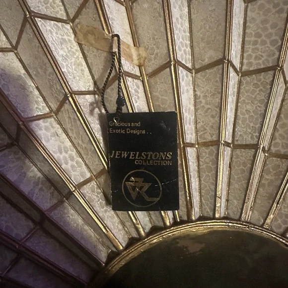 Two (2) Norkis Ston and Shell Fans-No Cracks or Breaks - Picture 2 of 2